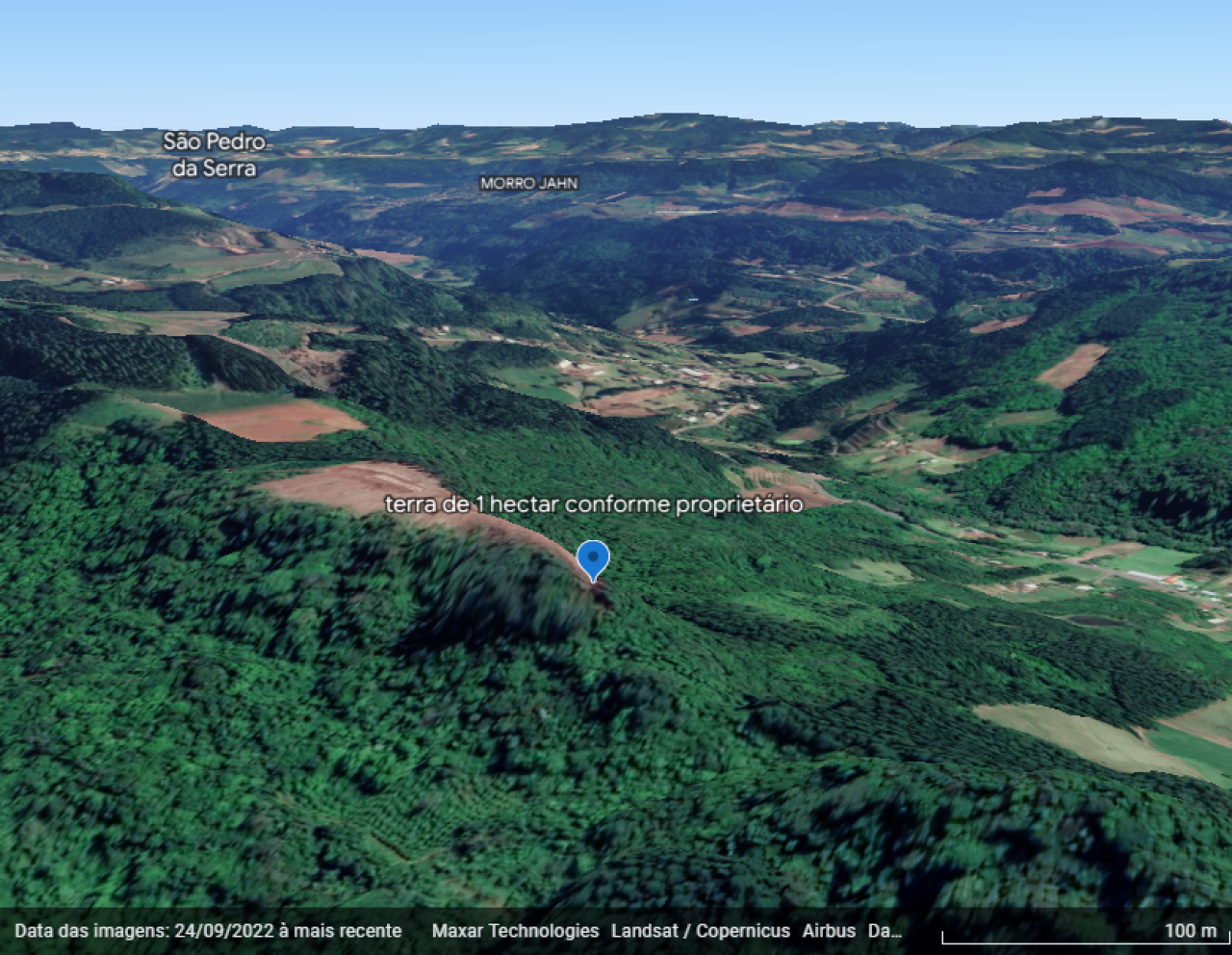 Imagem do imóvel FRAÇÃO DE TERRAS DE 10.000,00 m² DENTRO DE UMA ÁREA MAIOR DE 67.400,00m² EM TUPANDI/RS