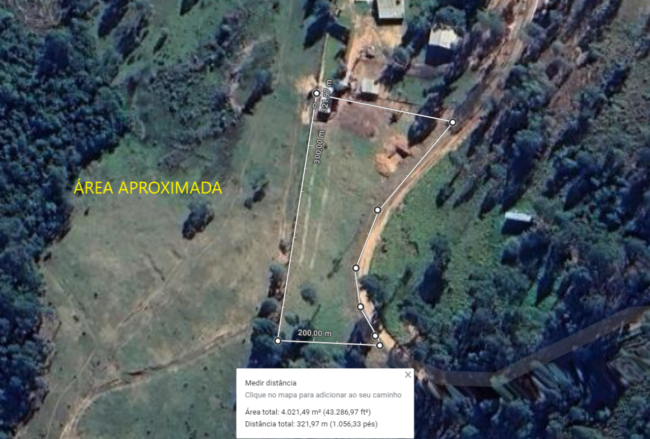 UM TERRENO DE 3.987m² NO LOTE 3 QUADRA C NO PARQUE CAMPESTRE EM SÃO SEBASTIÃO DO CAI