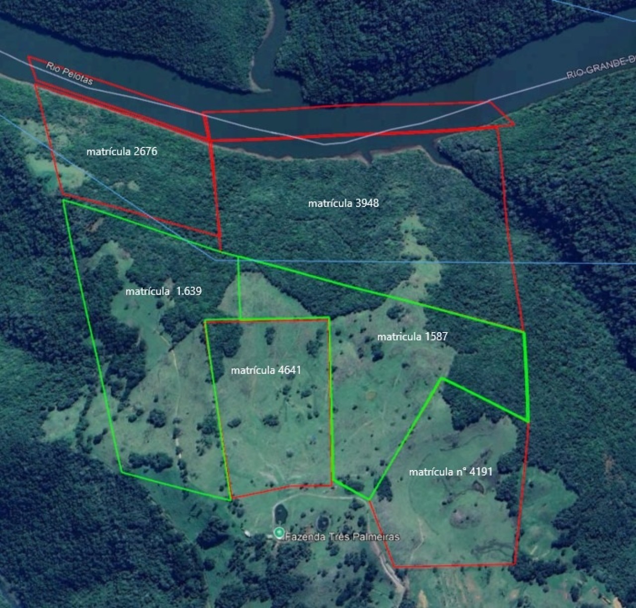 FRAÇÃO IDEAL DE 222.232,00m² NA CIDADE DE PINHAL DA SERRA