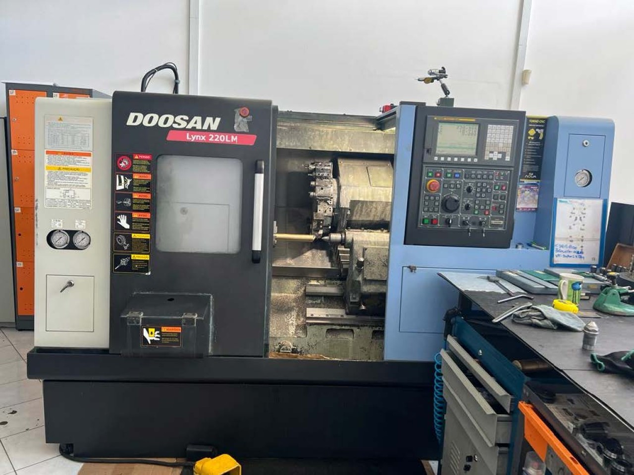 TORNO HORIZONTAL, MARCA DOOSAN, MODELO LYNX 220 LM | Gustavo