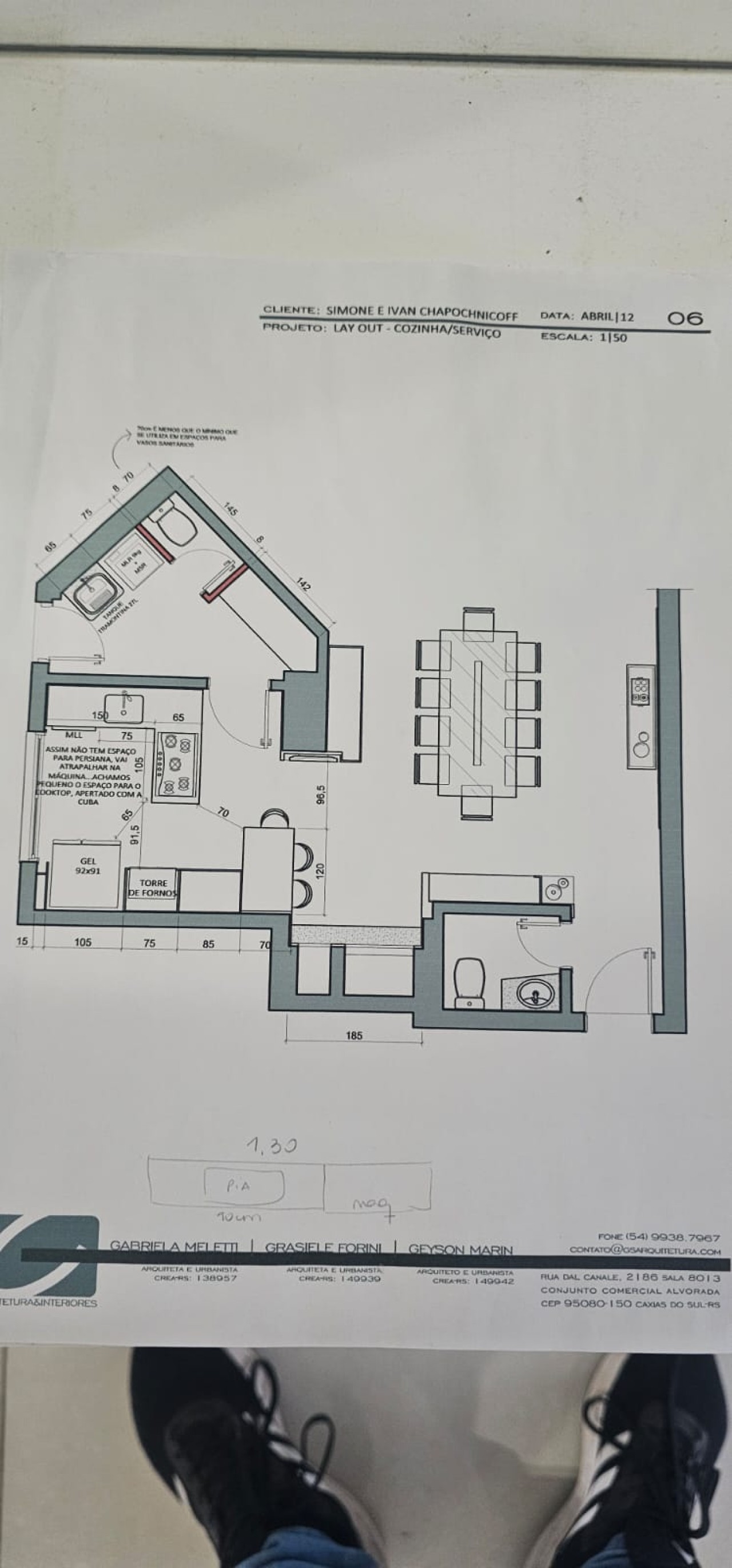 APARTAMENTO N° 102 DO RESIDENCIAL GREENPARK E TRÊS VAGAS DE GARAGEM N° 12 E N° 41 (DUPLA), localizado em Caxias Do Sul - RS