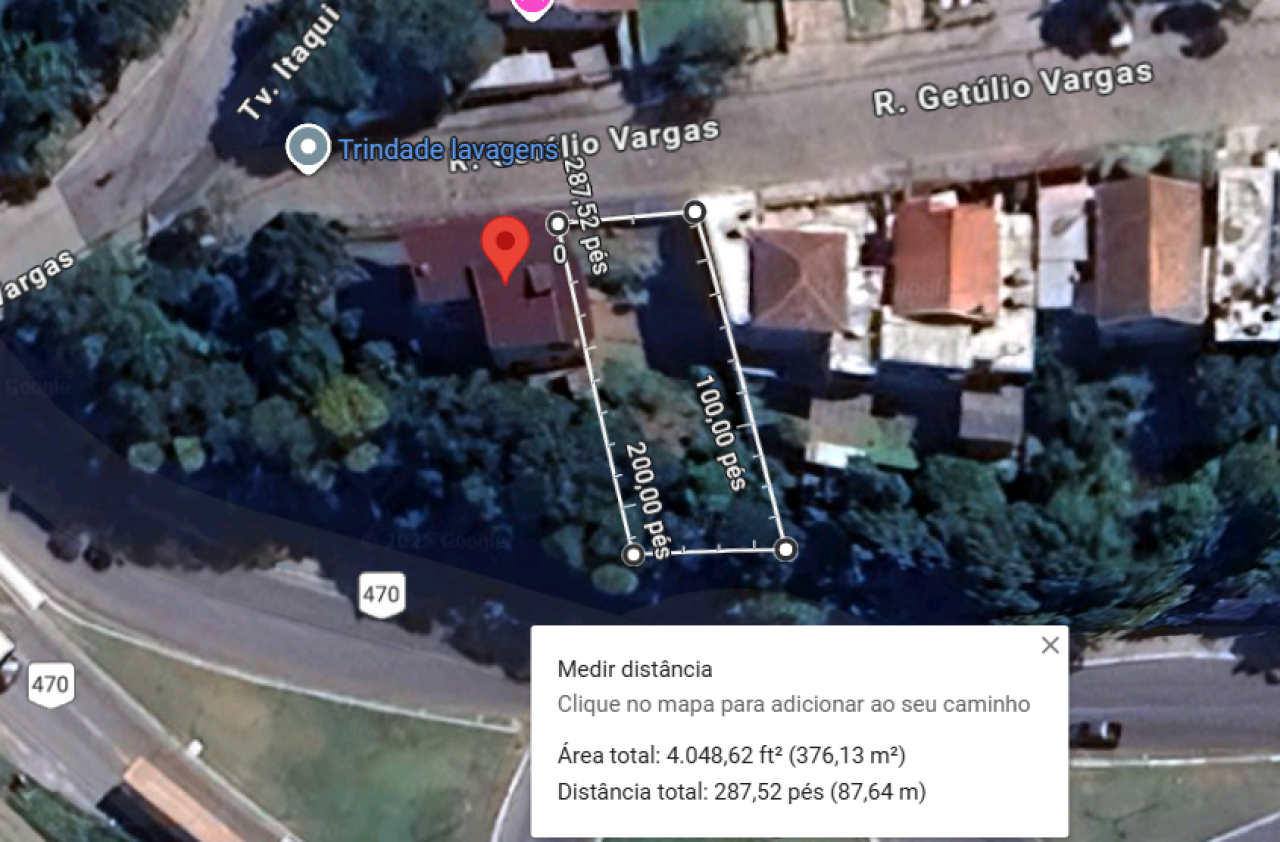 TERRENO COM ÁREA DE 360m² EM BENTO GONÇALVES - MATRÍCULA 15.792