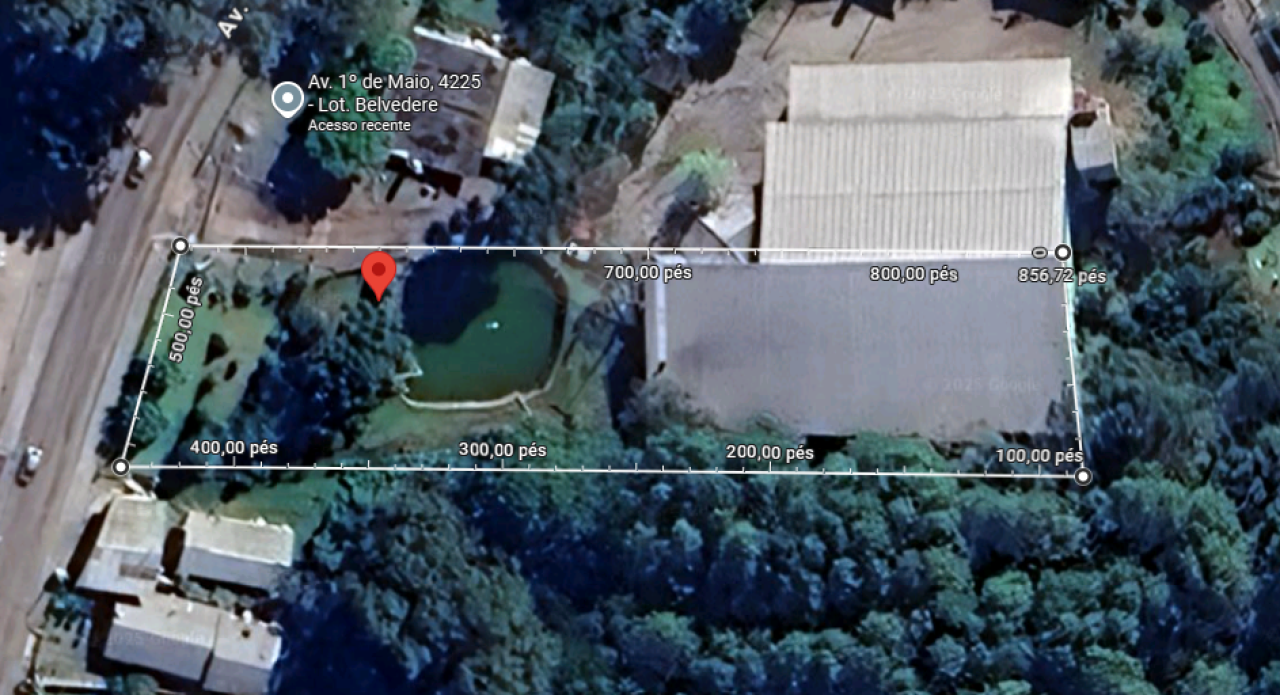 PAVILHÃO COM ÁREA DE 1.019,49 m² E TERRENO COM ÁREA DE 2.750,00m² EM GRAMADO/RS