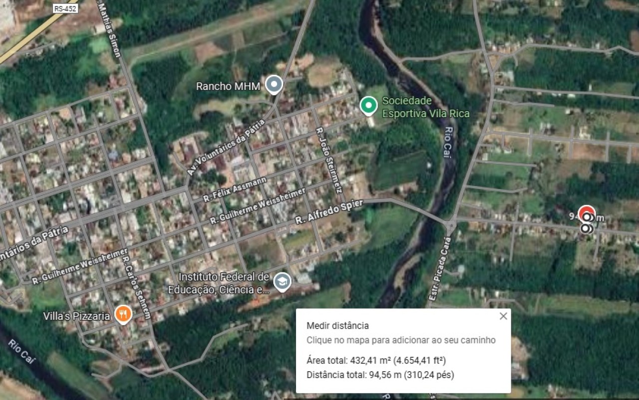 TERRENO COM ÁREA DE 432,96m² NO LOTEAMENTO PICADA CARÁ EM FELIZ/RS, localizado em Feliz - RS