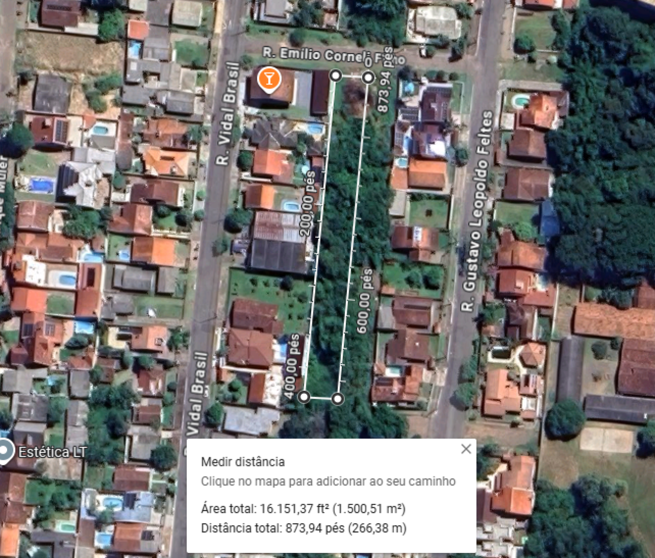 Imagem do imóvel TERRENO DE 1.494m² NO BAIRRO HAMBURGO VELHO EM NOVO HAMBURGO