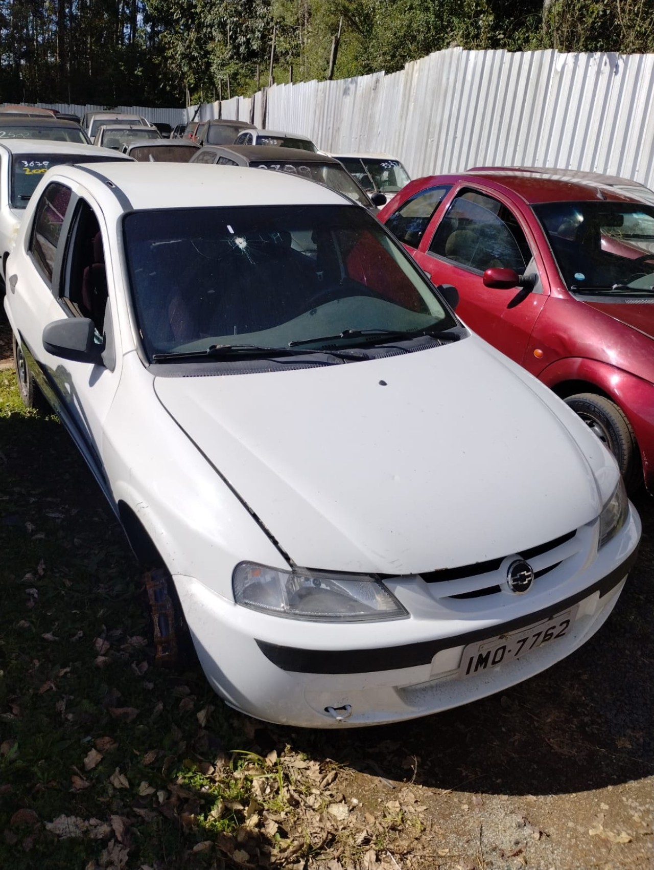 GM/CELTA 4P SPIRIT PLACA IMO7762, ANO/MODELO 2005/2006 COR BRANCA