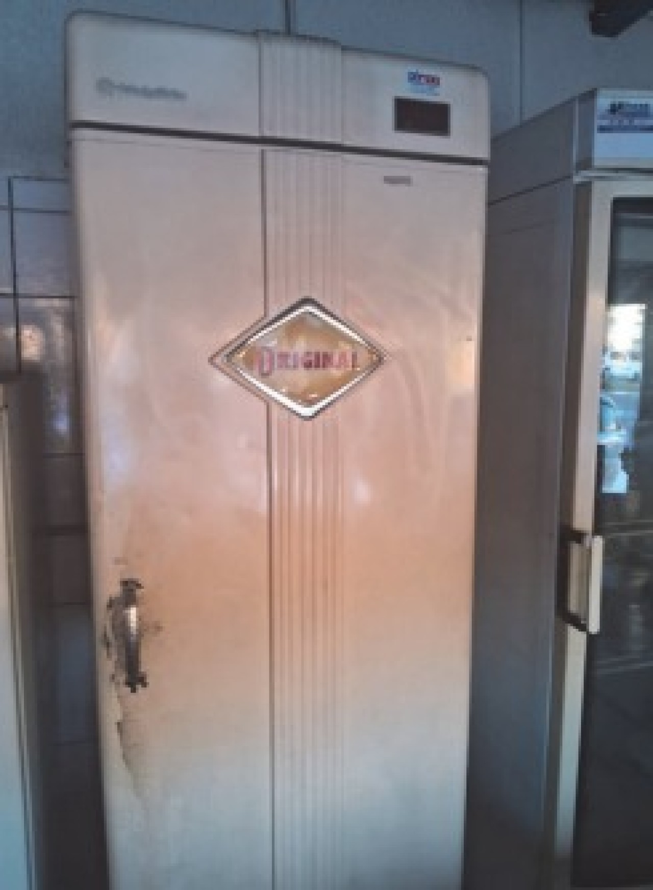 UM FREEZER CERVEJEIRO, MARCA METALFRIO, SEM MODELO E NÚMERO DE SÉRIE APARENTES, EM BOM ESTADO