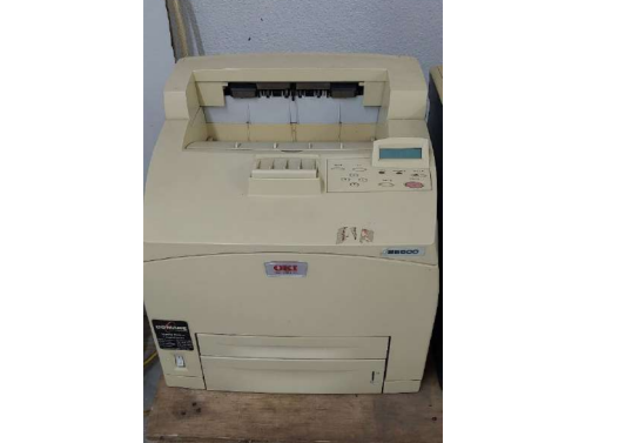 UMA IMPRESSORA MONOCROMÁTICA OKI B6500