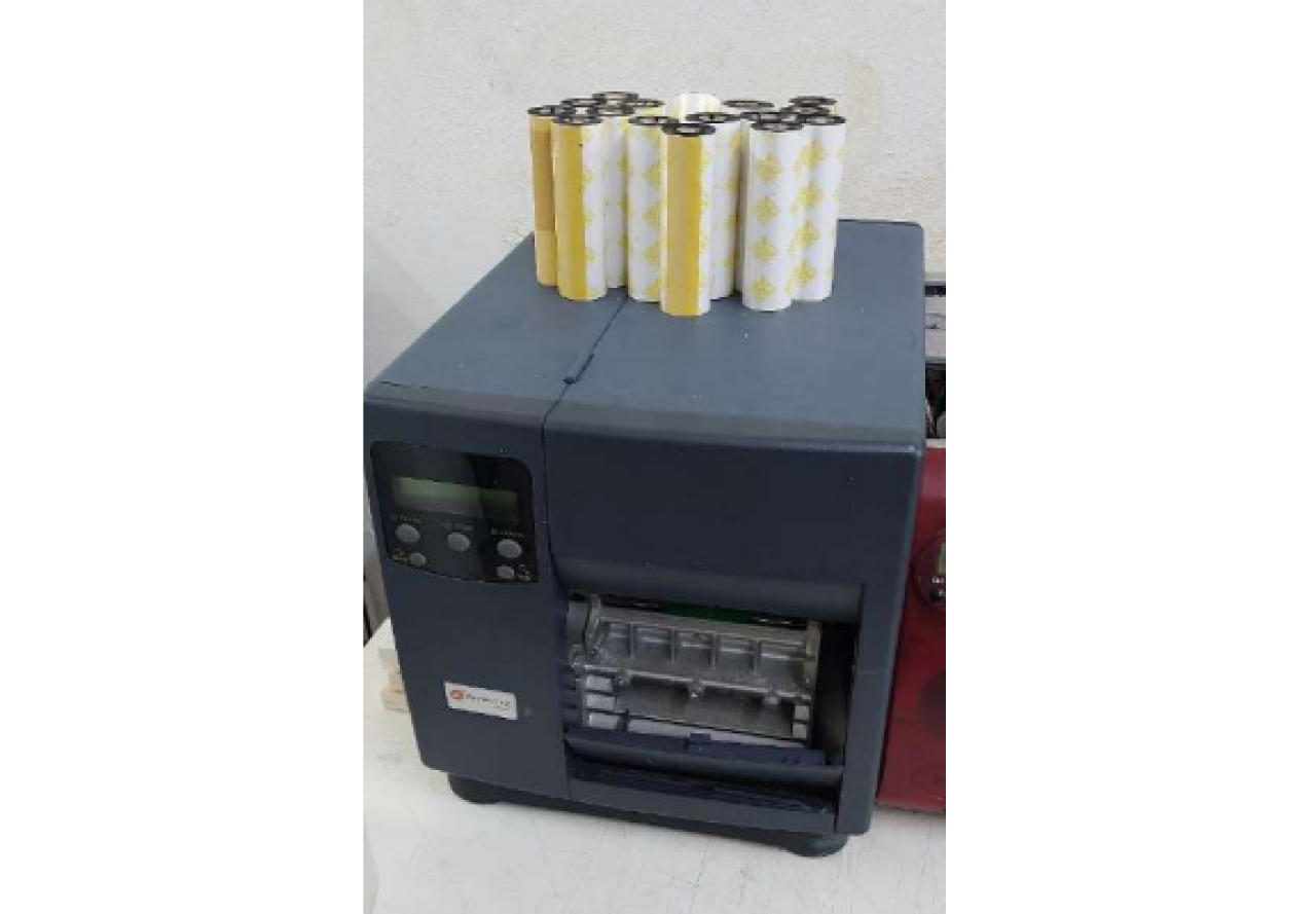 UMA MÁQUINA TERMOTRANSFERÍVEL DATAMAX I-CLASS