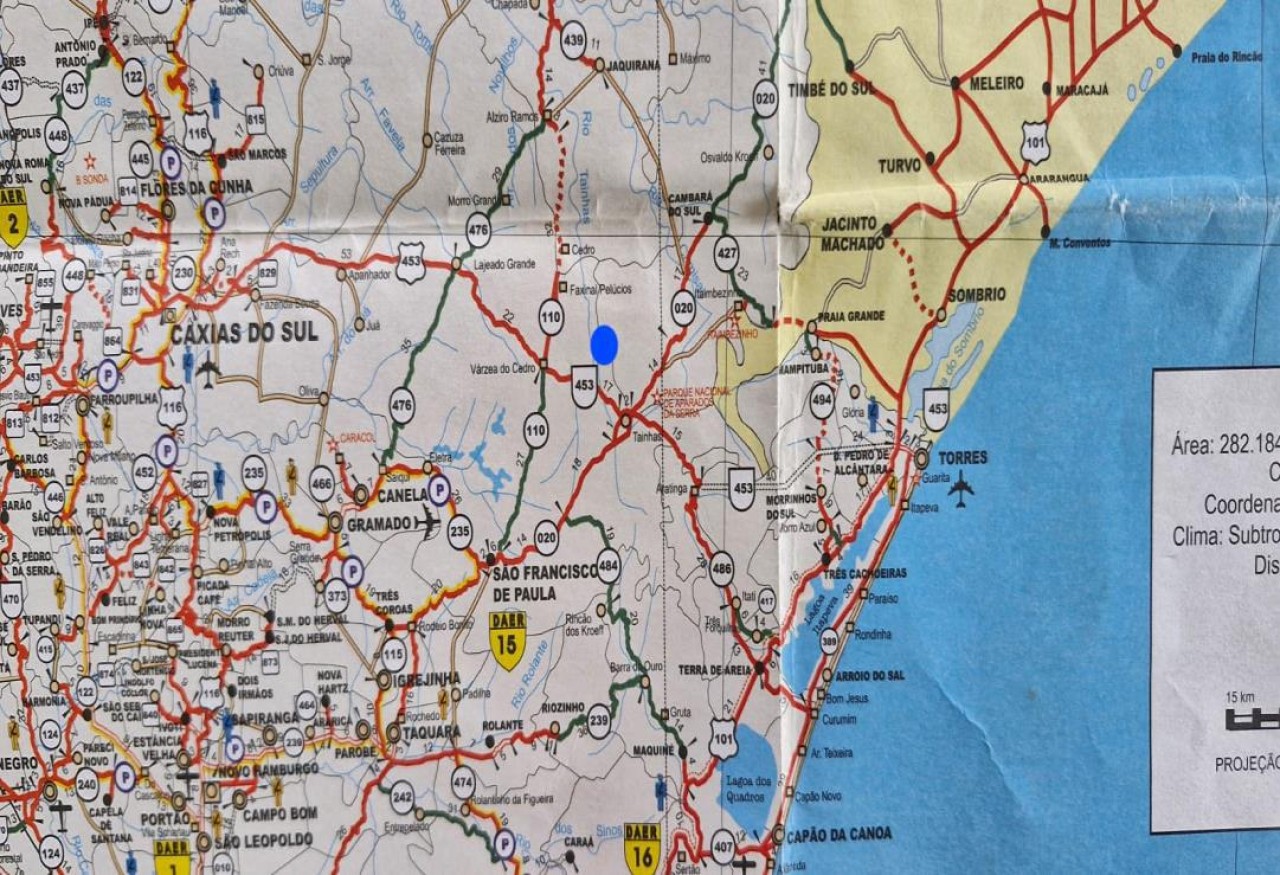TERRENO COM ÁREA DE 1.388.781,00m² EM CAMBARÁ DO SUL/RS, localizado em Cambará Do Sul - RS