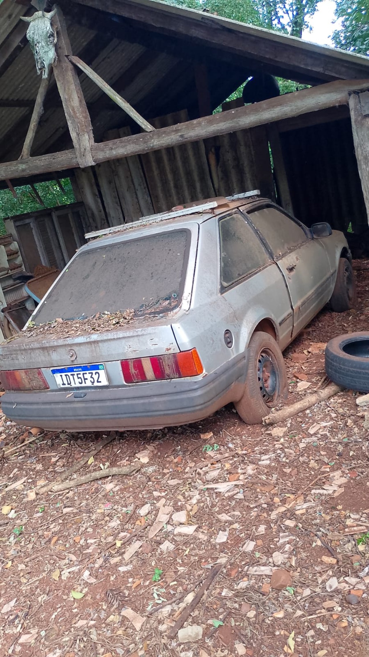 FORD/ESCORT L, ANO/MODELO 1989/1989 PLACA IDT5F32 E COR PRATA