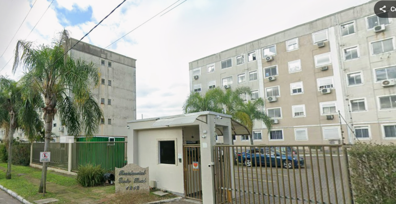 APARTAMENTO Nº 107, do Bloco B, do Condomínio Porto Real, Terreno com área de 6.674,04m², inscrito no cartório de Registro de Imóveis de Porto Alegre, sob nº de matrícula 46.974