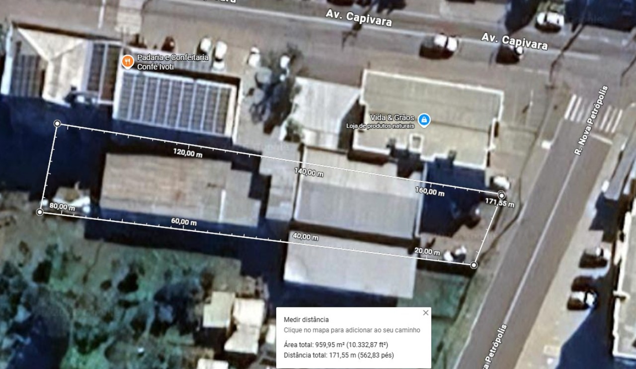 UM TERRENO CONTENDO PAVILHÃO INDUSTRIAL EM ALVENARIACOM 272,40m² DE ÁREA TOTAL, localizado em Ivoti - RS, bairro Jardim Bühler