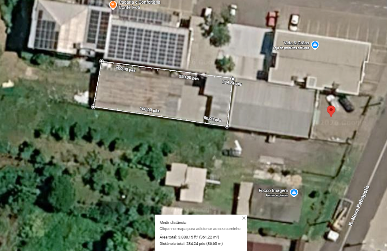 TERRENO COM 978,90m² CONTENDO PAVILHÃO INDUSTRIAL COM 272,40m² EM IVOTI/RS, localizado em Ivoti - RS, bairro Jardim Bühler