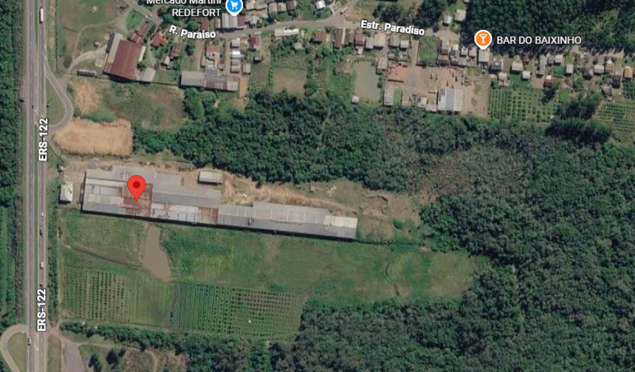 Imagem do imóvel TERRENO RURAL COM 61.107,125M² E 4 GALPÕES INDUSTRIAIS NÃO AVERBADOS