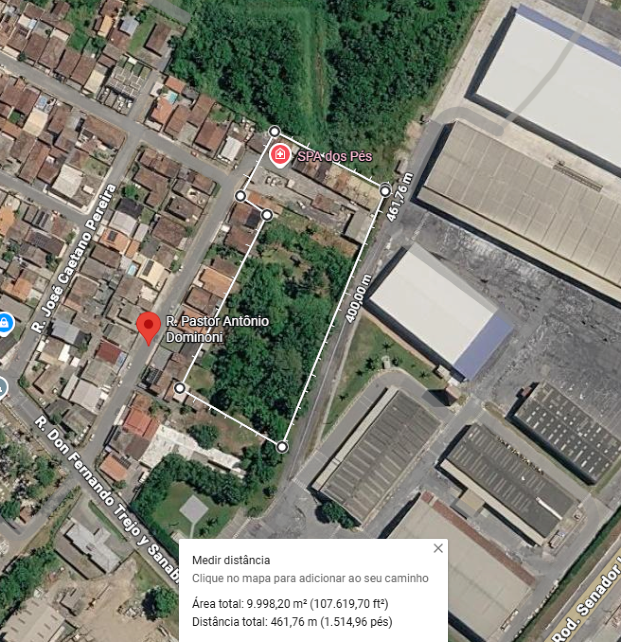TERRENO DE  9.999,00M² EM SÃO FRANCISCO DO SUL/SC