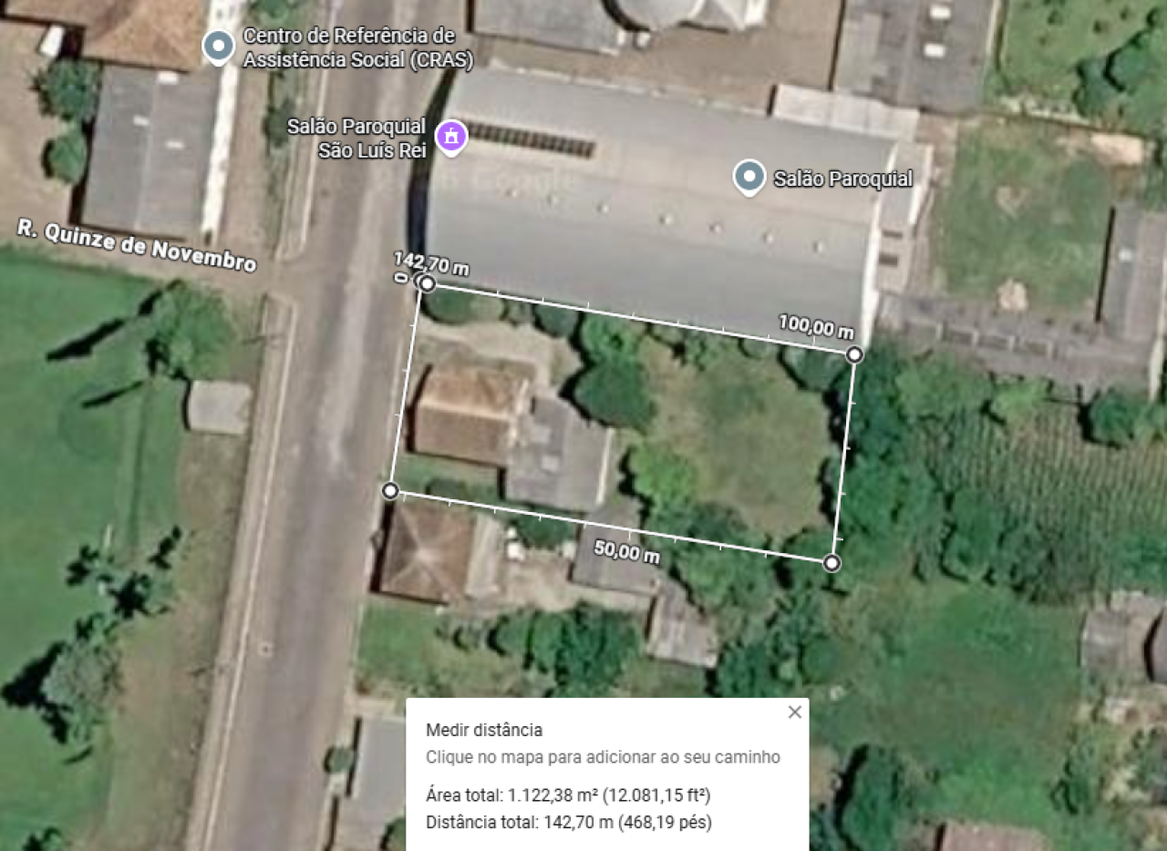 TERRENO URBANO DE 1.100m² EM IPÊ, localizado em Ipê - RS