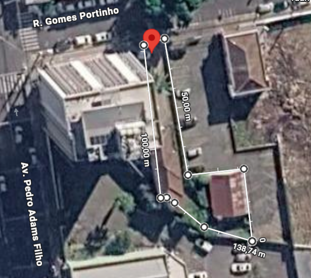 DOIS PRÉDIOS DE ALVENARIA SOB UM TERRENO DE 512,91m², INSCRITO NO CARTÓRIO DE REGISTRO DE IMÓVEIS DE NOVO HAMBURGO SOB Nº DE MATRÍCULA 65.539, localizado em Novo Hamburgo - RS, bairro Centro