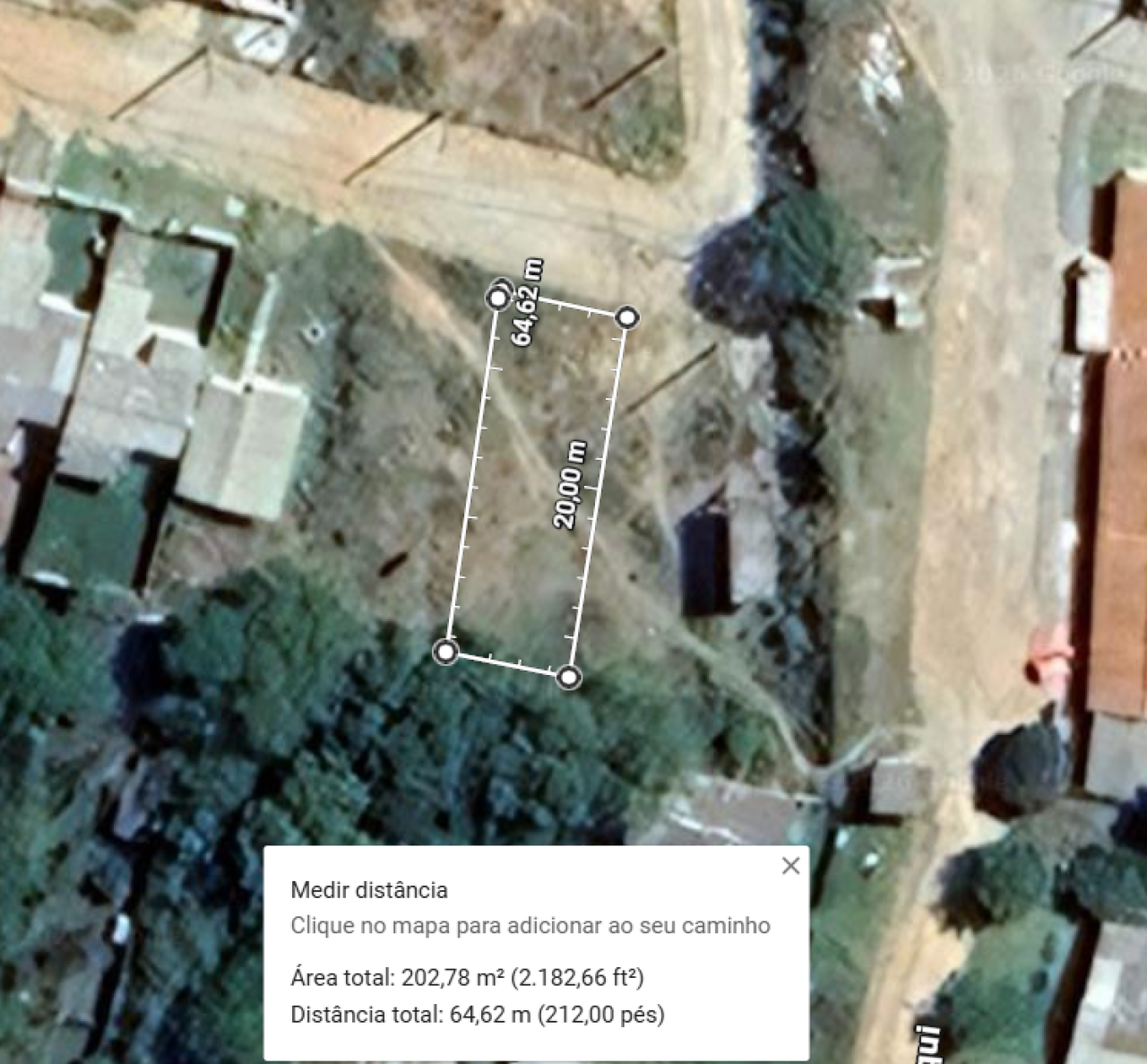 TERRENO COM ÁREA DE 200m² EM BAGÉ, localizado em Bagé - RS, bairro São Bernardo