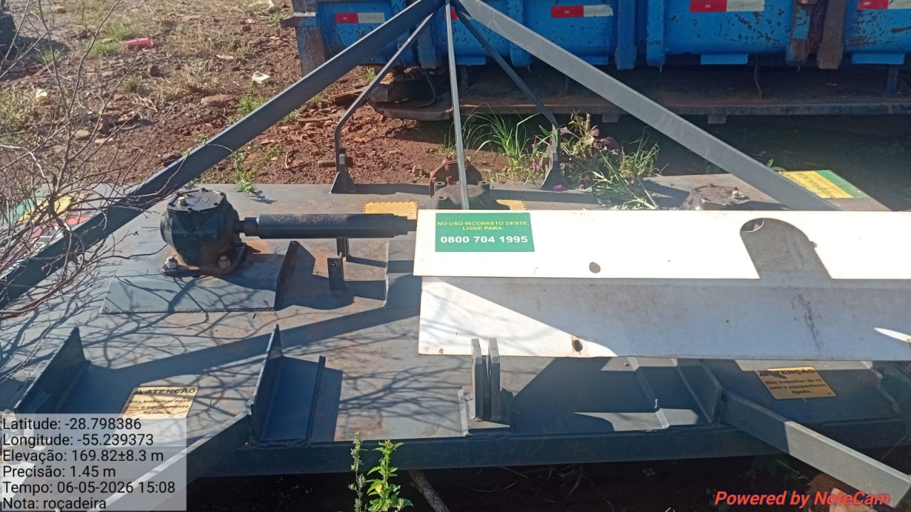 ROÇADEIRA AGRÍCOLA EM ITACURUBI/RS