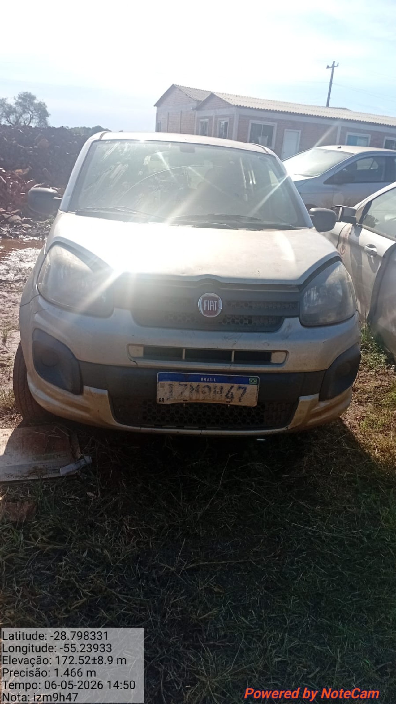 FIAT UNO EM ITACURUBI/RS – PLACA IZM9H47